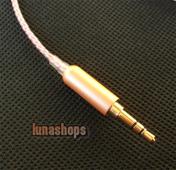 DIY Hifi Silver Plated updated Cable for Sennheiser Shure UE Westone earphone Headset