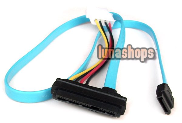 29 pin 15+7+7 Female To SATA IDE 4 pins Sata Male Power Cable Adapter