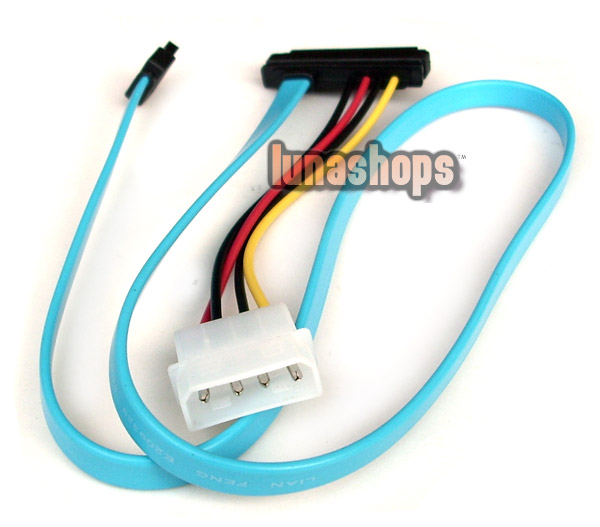 29 pin 15+7+7 Female To SATA IDE 4 pins Sata Male Power Cable Adapter