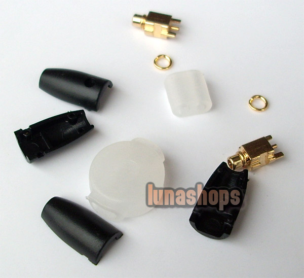 Korea Mould Series-Shure SE535 SE425 SE315 SE215 Earphone Pins With Cover Black