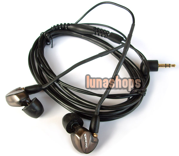 New Shure SE535 Triple Driver Sound Isolating In-Ear Earphone Earbuds Headphones