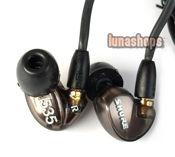 New Shure SE535 Triple Driver Sound Isolating In-Ear Earphone Earbuds Headphones