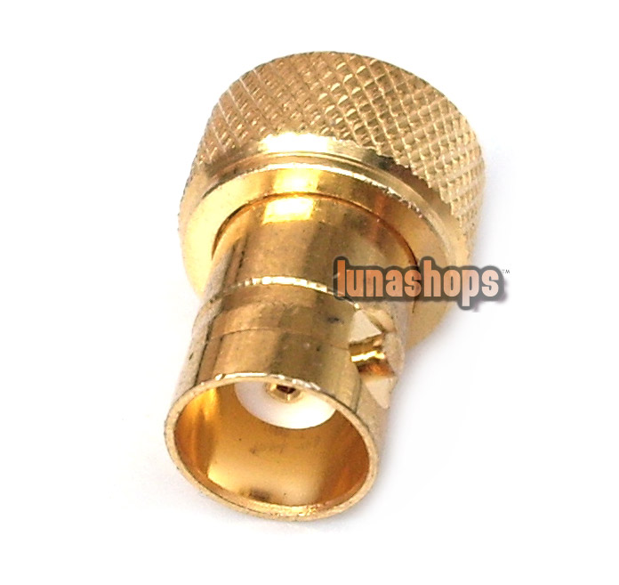 BNC Female To SMA Male Coax Straight Connector Adapter Connector For Antenna etc.
