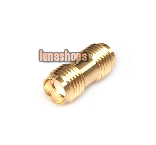 SMA Female To Female Straight Connector Adapter For Antenna etc.