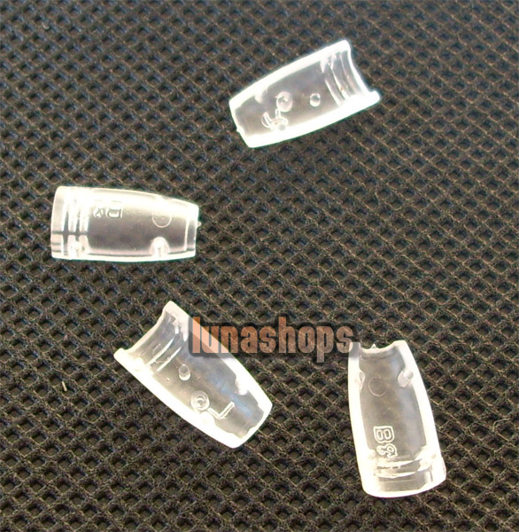 Clear Cover For Shure SE535 SE425 SE315 SE215 Earphone Upgrade Cable Male Plug Pins 