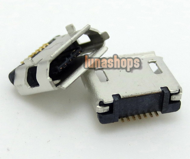 U044 Repair Parts Micro USB  Data charger port Adapter For Android Tablet Mobile 7pin