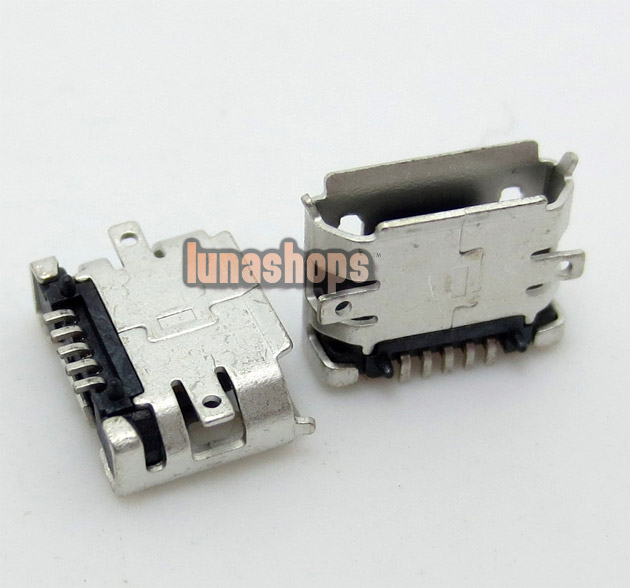 U092 Repair Parts Micro USB Data charger port Adapter For Mp3 MP4 Tablet 5pins
