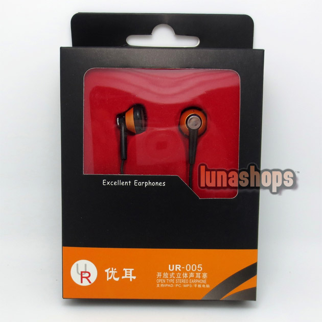 UR UR-m005 In-ear Stereo Earphone Headset For 3DS 2DS PSV 3DSLL