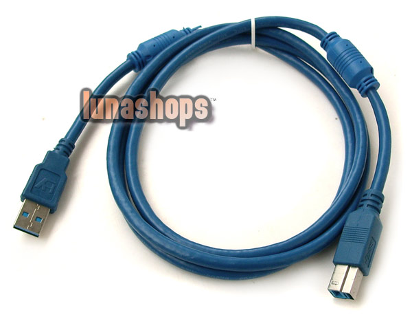 100cm USB 3.0 Type A/B male Super-speed cable for printer scanner modem digital camera