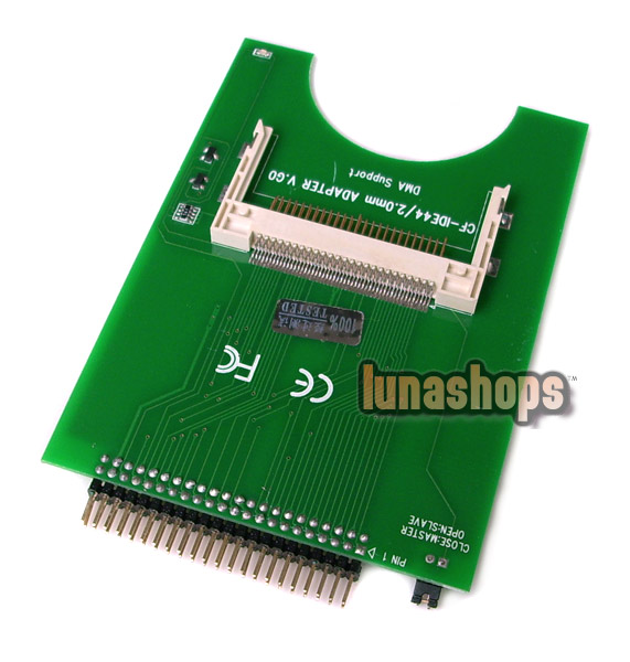 CF Card To 2.5" IDE 44 Pin 1.8" HDD Adapter Converter