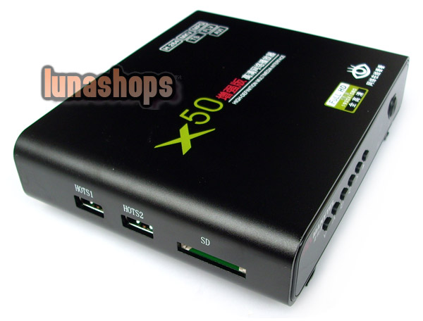 Manytel X50 Plus 1080P Full HD HDMI WIFI RJ45 Coaxial TV Set Top Box Media Player
