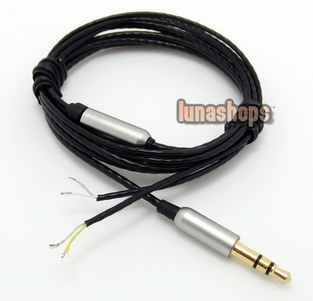 Silver Plated LvYuna Universal Neutral DIY Repair updated Cable for earphone