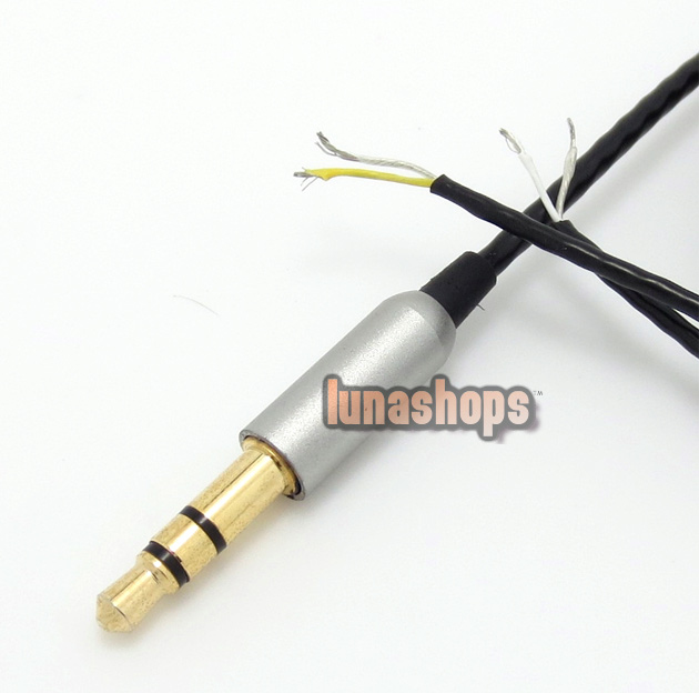 Silver Plated LvYuna Universal Neutral DIY Repair updated Cable for earphone