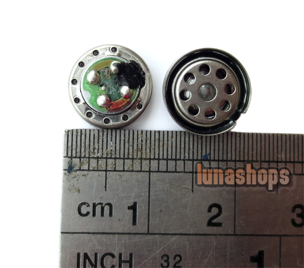 1 Pair Dia 10mm Repair Parts Speaker Unit For Earphone headset Sennheiser BS003
