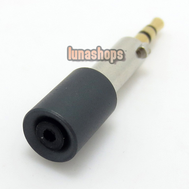 Repair Metal Shell 2.5mm 3 pole diy adapter for AKG K450 Q460 earphone Headset etc.